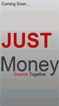 Mobile Screenshot of justmoney.com